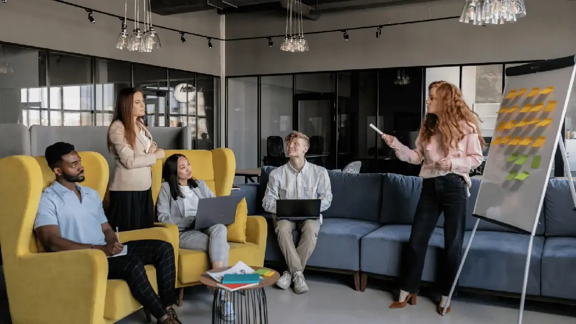 Digital marketing dashboard showing SEO and analytics results for business growth and ROI